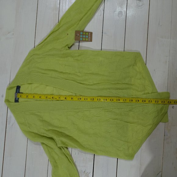 Title Nine Tie Open Front Cardigan - Picture 8 of 9